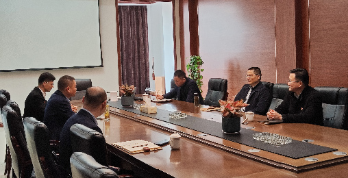 海盐县政协领导莅临ky开元股份走访调研