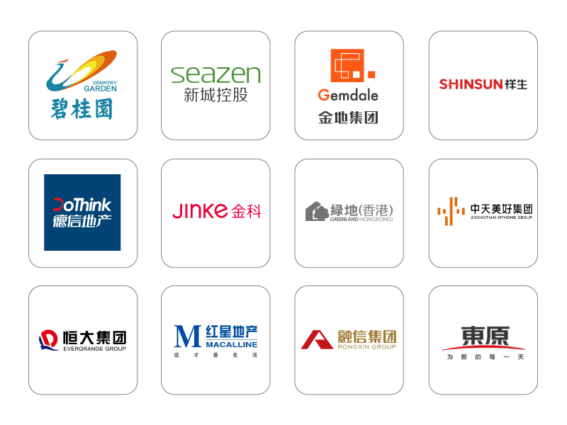 碧桂园、新城、金地、恒大、融信、祥生、德信、金科...2021ky开元与众多百强地产强强联手，赋能绿色节能建筑！