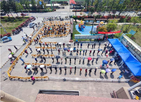 抗疫专题报道【核酸篇】 ▎齐心抗疫，ky开元股份在行动~